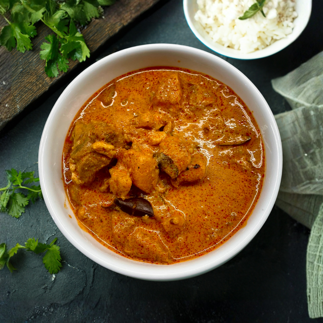 Pork Ribs Curry with Coconut Rice