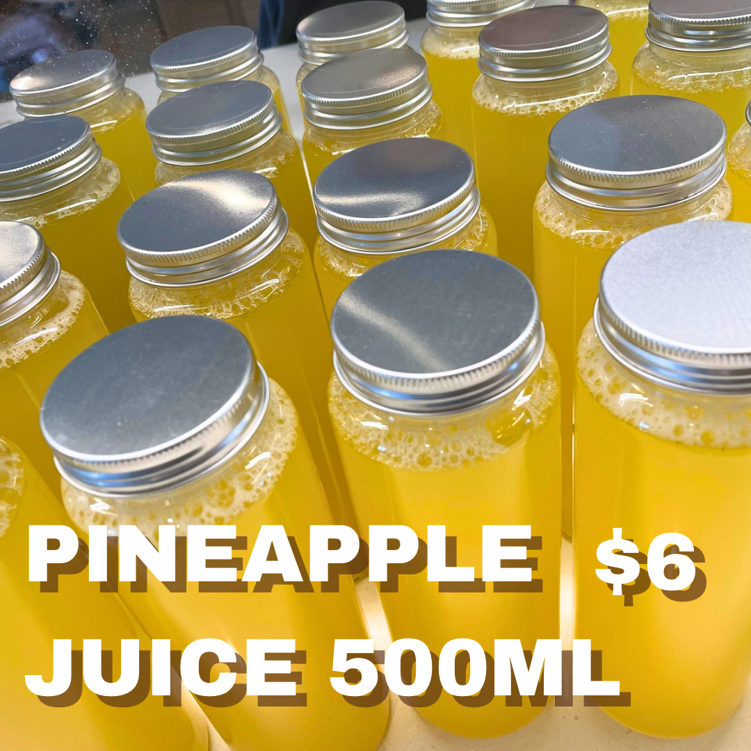 Fresh Pressed Pineapple Juice (500ml)