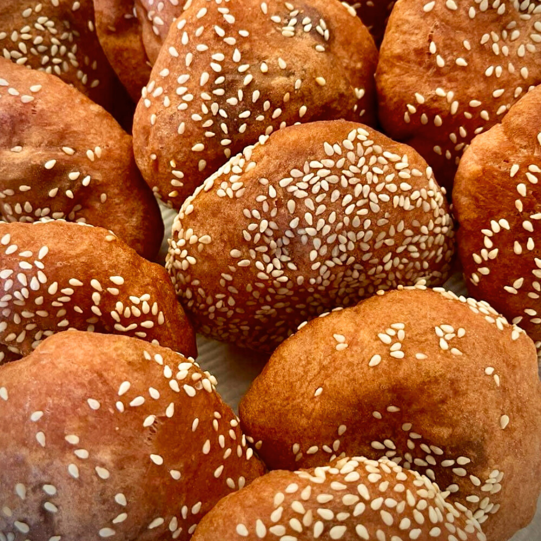 Five Spice Doughnuts with Red Bean 咸煎饼